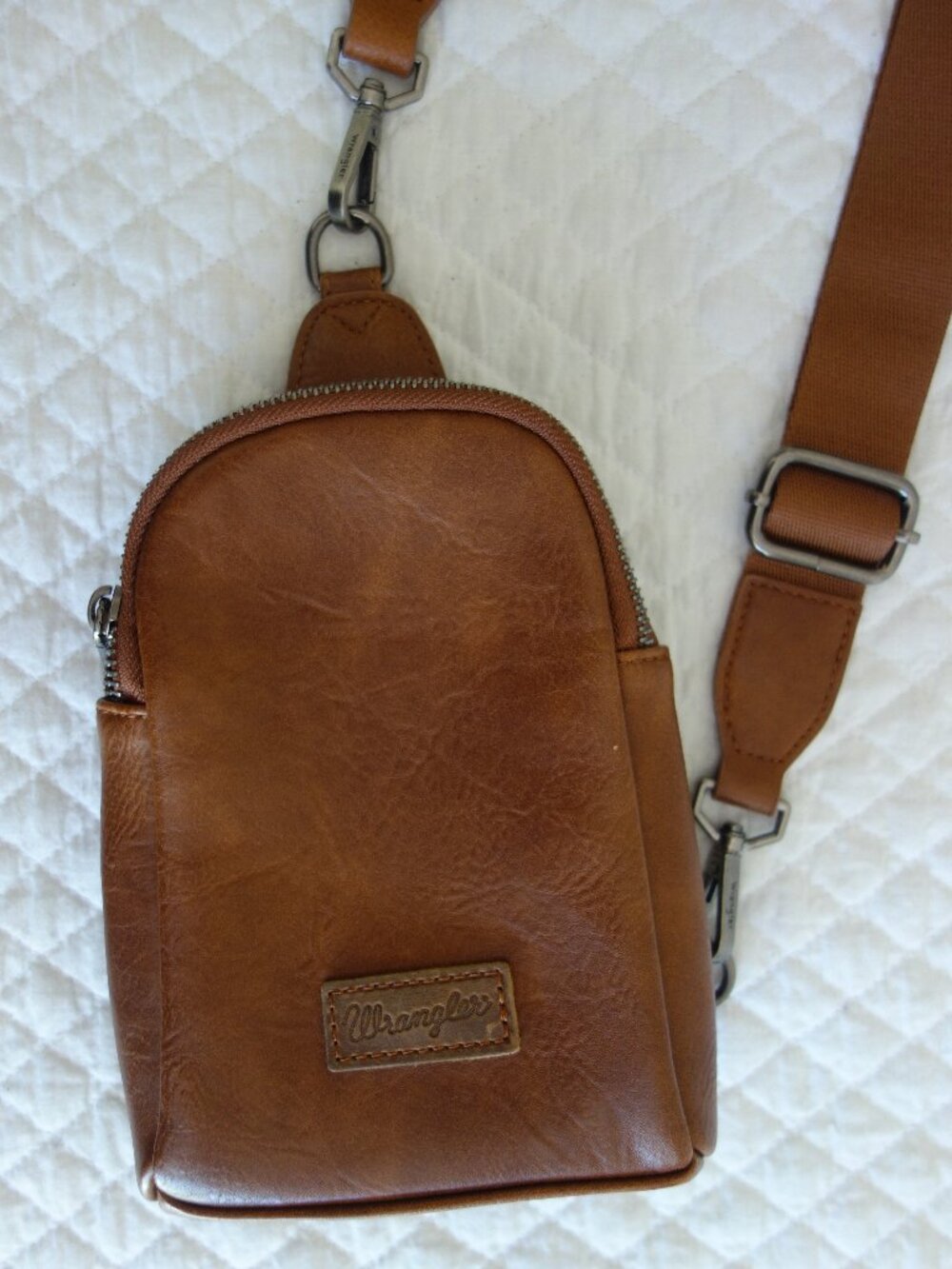 WRANGLER Small Crossbody Brown Purse